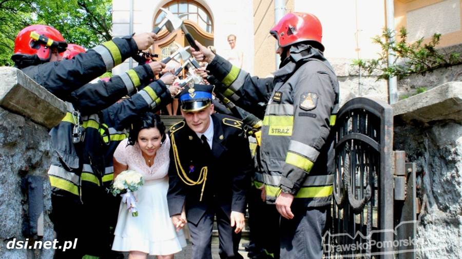 Ślub “po strażacku” trochę inny niż wszystkie