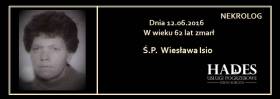 Ś.P Wiesława Isio