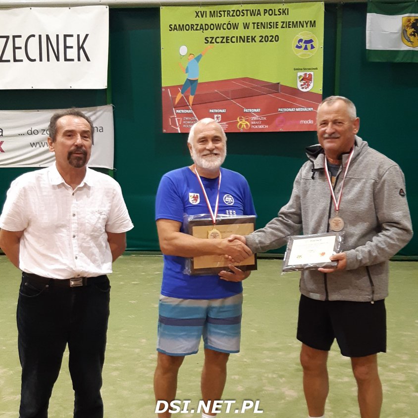 Tenisiści  z Drawskiego Towarzystwa Tenisowego AS medalowo w Mistrzostwach Polski Samorządowców