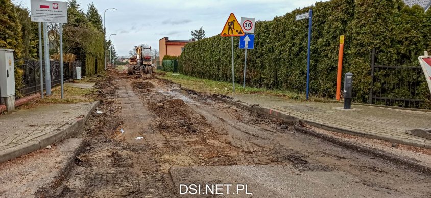 Drawsko: Ulice Michałowskiego i Stanisławskiego właśnie w przebudowie