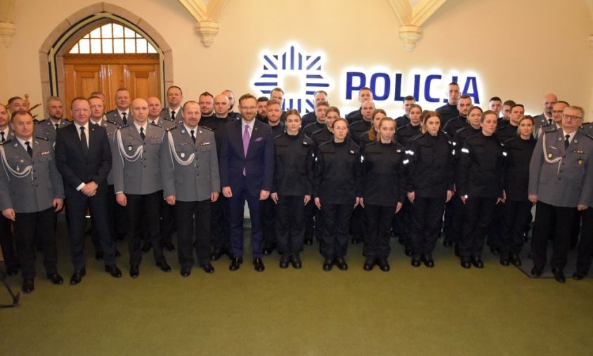Coraz więcej kobiet w policyjnej służbie. Na 31 nowych funkcjonariuszy przyjęto 12 kobiet
