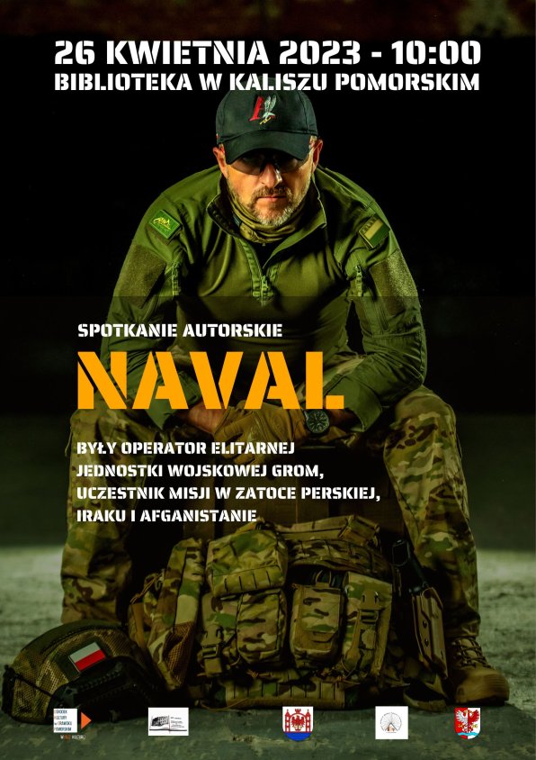 NAVAL - były operator Gromu w powiecie drawskim. Już wkrótce spotkania z byłym żołnierzem Jednostki Wojskowej GROM