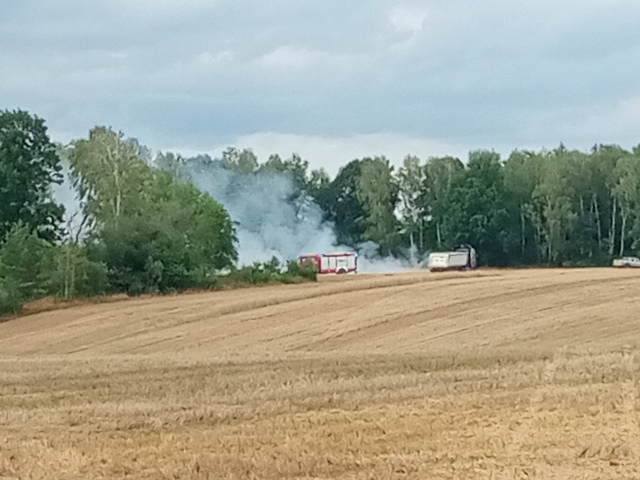 Pożary w Niwce i okolicach Woliczna