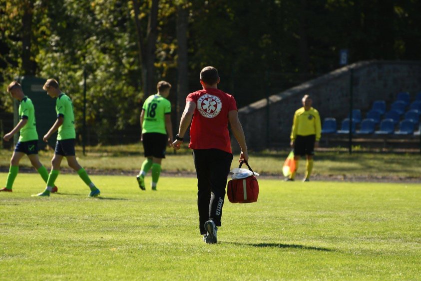 Klub Piłkarski Drawsko Pomorskie pokonał drużynę Błękitnych Pomierzyn
