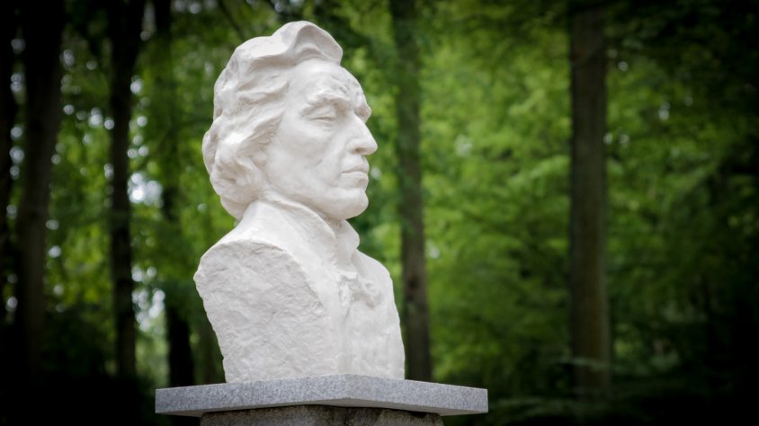 Odsłonięcie popiersia Fryderyka Chopina
