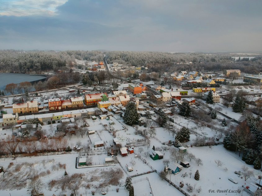 Kto rano wstaje.. czyli piękna zima w Kaliszu Pomorskim. Foto