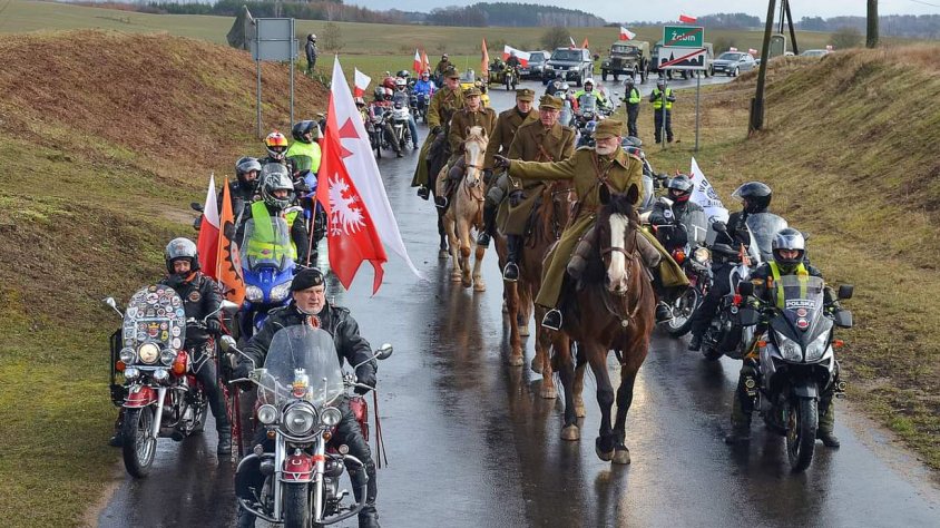 IV Rajd Motocyklowo-Konny Ostatniej Szarży Kawalerii Polskiej Borujsko 2023