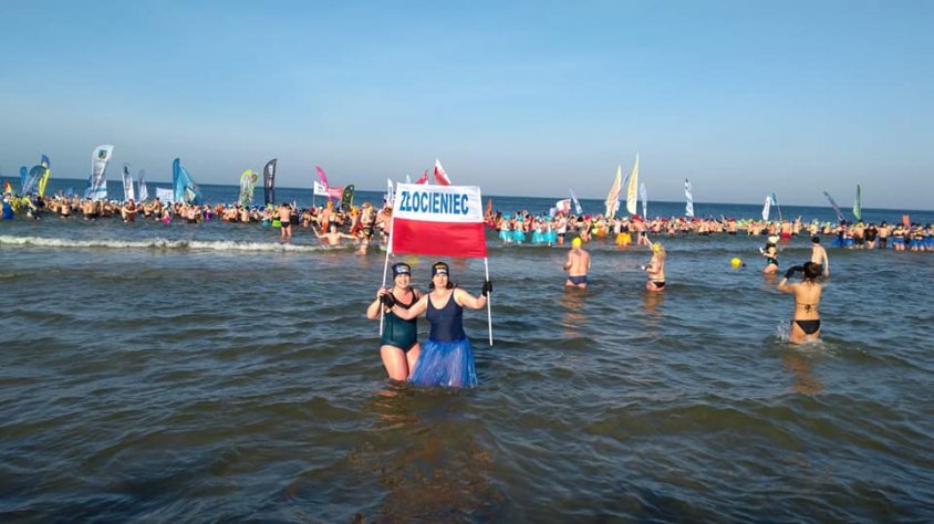 Kąpali się na największym zlocie morsów w Polsce