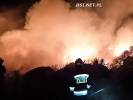 Strażacy walczyli z pożarem w Byszkowie