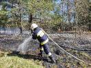 2020-04-12 Strażacy gasili pożary w okolicach Bolegorzyna, Nowego Worowa i Czarnego Wielkiego
