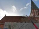 Rozpoczął kolejny etap remontu dachu największego drawskiego kościoła