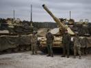 Polscy żołnierze szkolą się na czołgach Abrams na drawskim poligonie