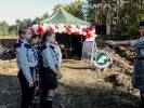 Harcerze z Pomierzyna w akcji sadzenia Dębu Wolności na 100-lecie Niepodległości