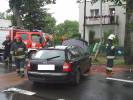 Opel i Audi zderzyły się na ul. Połczyńskiej w Złocieńcu