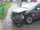 Opel i Audi zderzyły się na ul. Połczyńskiej w Złocieńcu