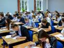Tegoroczni maturzyści piszą próbny egzamin dojrzałości