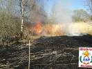 Strażacy prezentują obszar zniszczeń pożaru w Złocieńcu i opisują dramatyczną walkę z ogniem