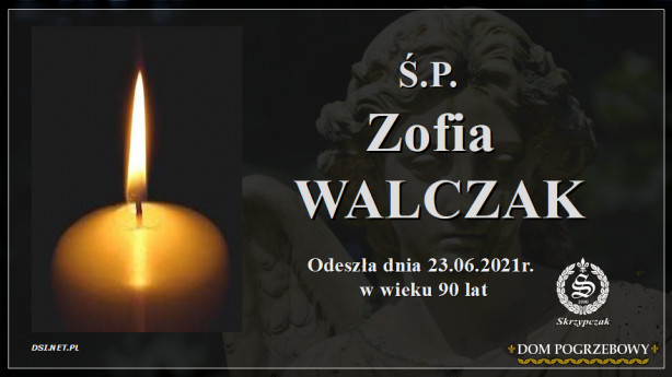 Ś.P. Zofia Walczak
