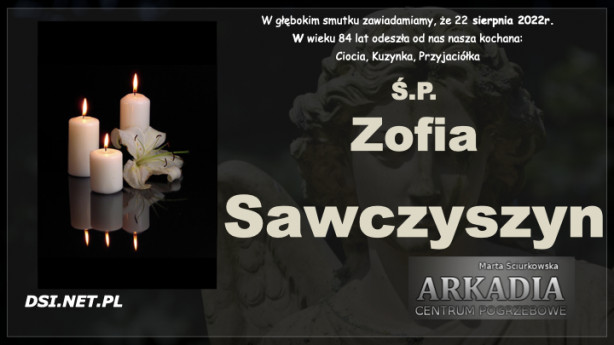Ś.P. Zofia Sawczyszyn