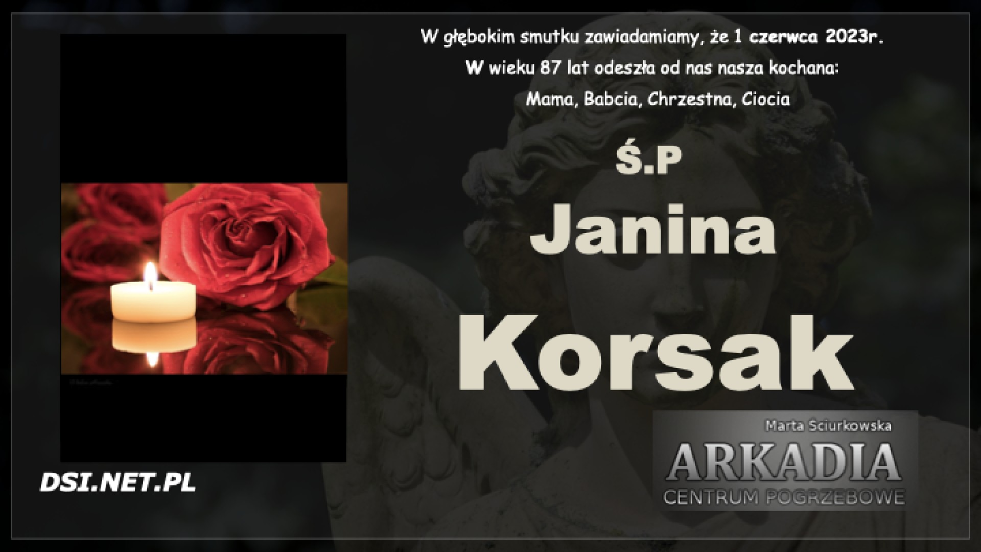 Ś.P. Janina Korsak