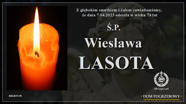 Ś.P. Wiesława Lasota