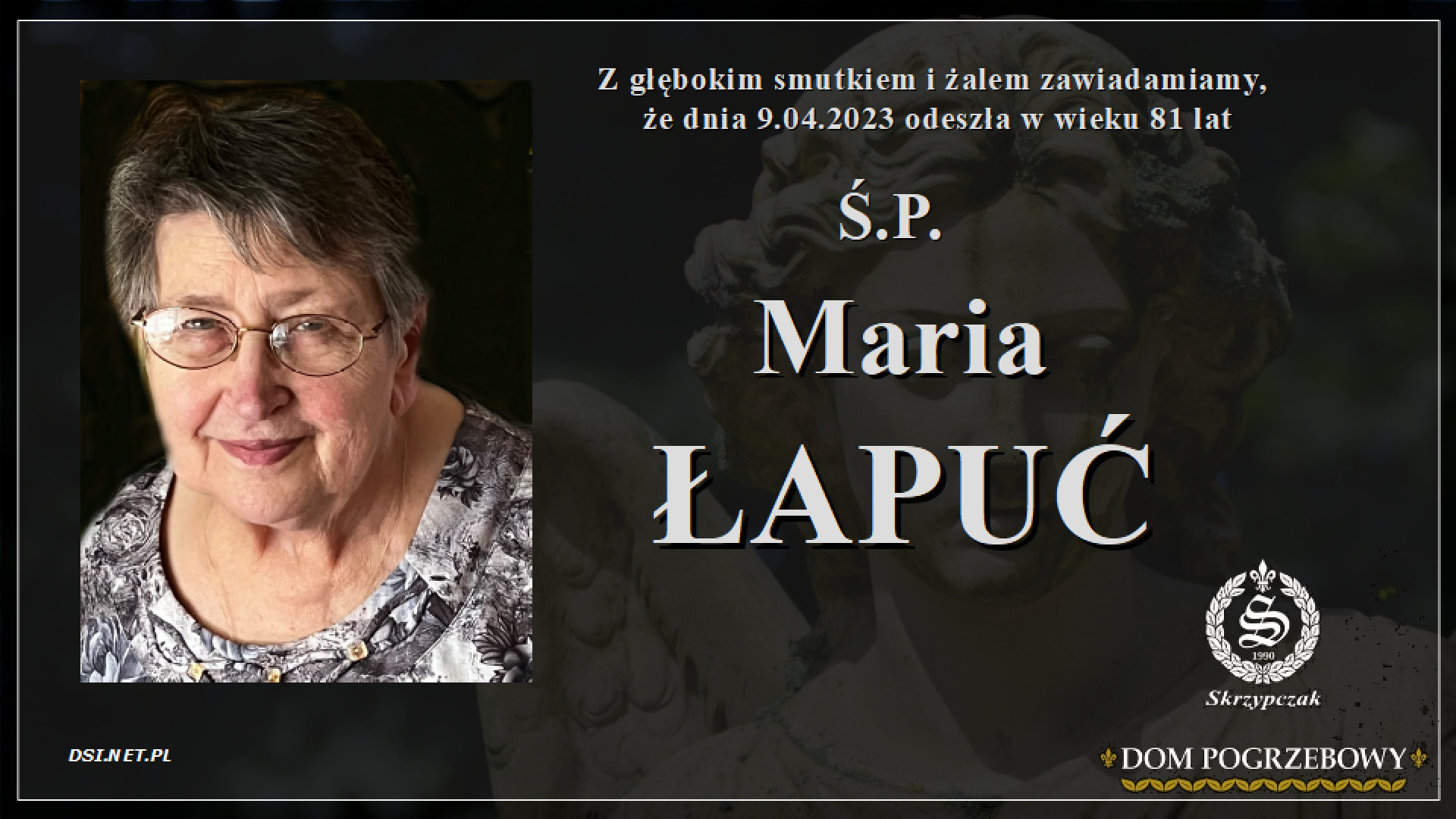 Ś.P. Maria Łapuć