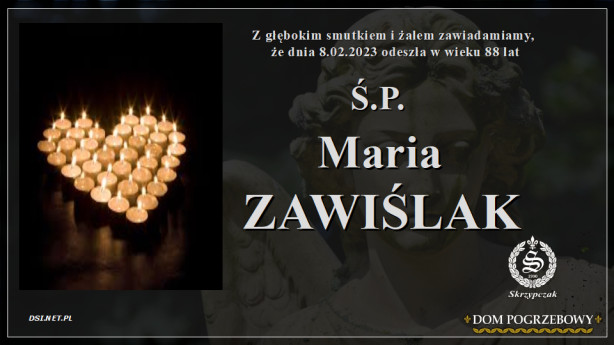 Ś.P. Maria Zawiślak