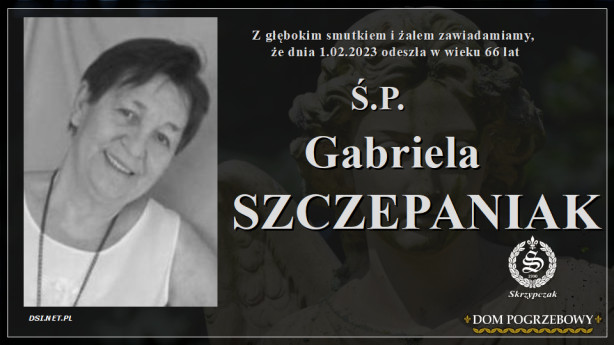 Ś.P. Gabriela Szczepaniak
