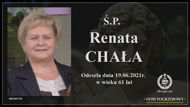 Ś.P. Renata Chała