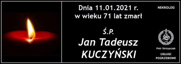 Ś.P. Jan Tadeusz Kuczyński