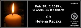Ś.P. Helena Kaczka