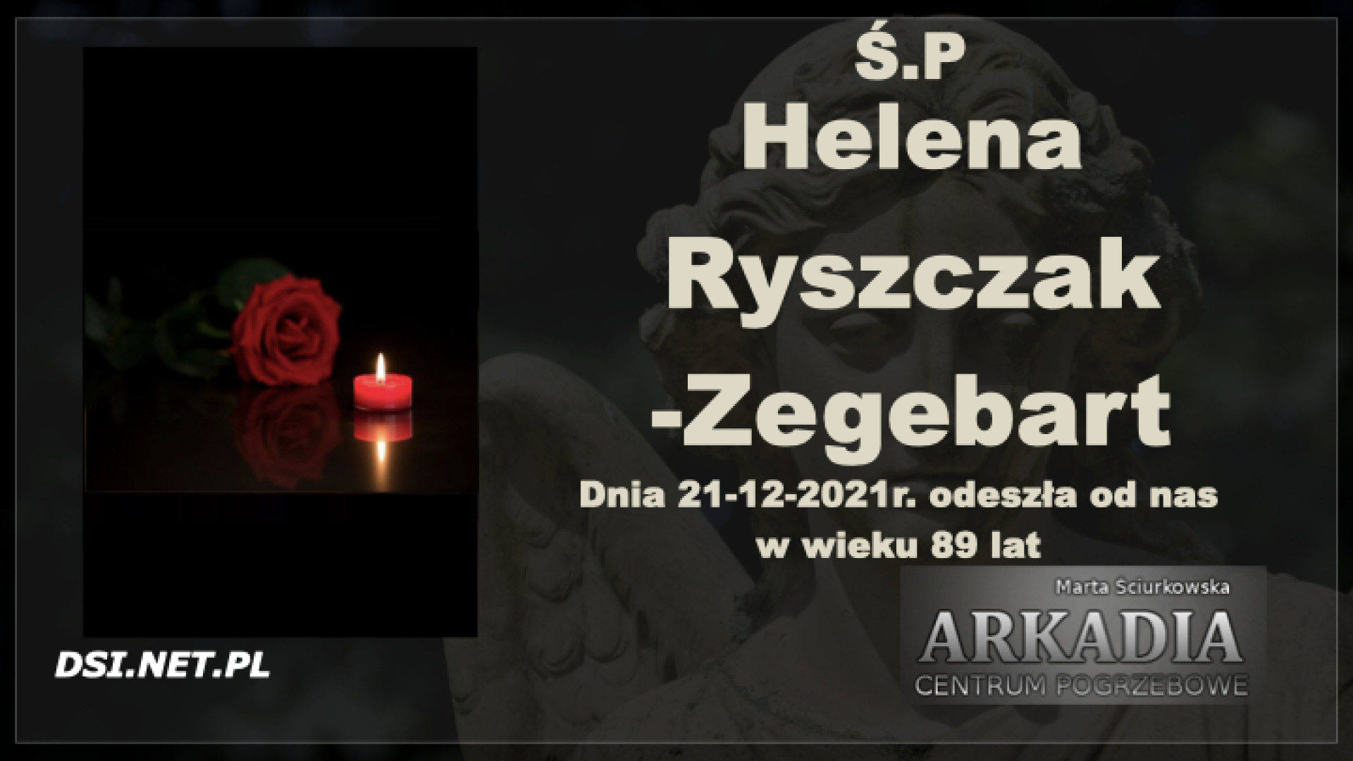 Ś.P. Helena Ryszczak-Zegebart