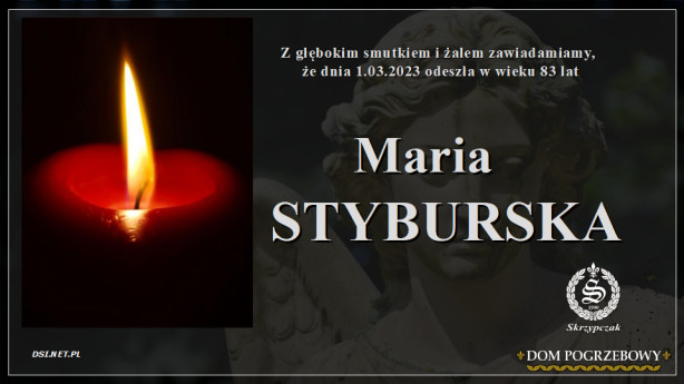 Ś.P. Maria Styburska