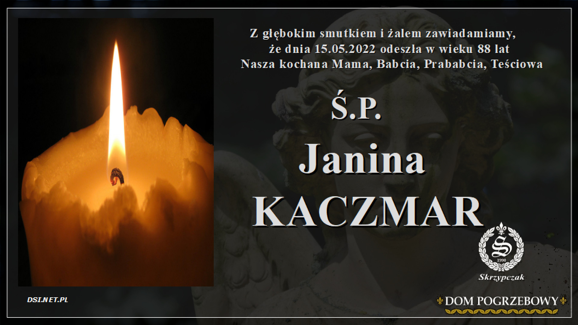 Ś.P. Janina Kaczmar