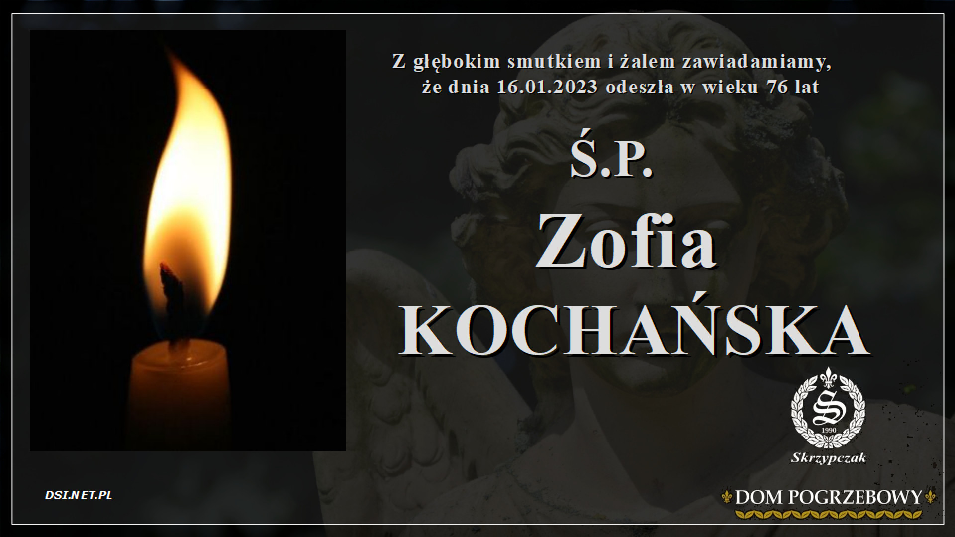 Ś.P. Zofia Kochańska