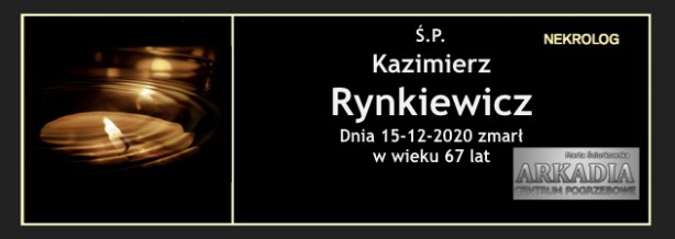 Ś.P. Kazimierz Rynkiewicz