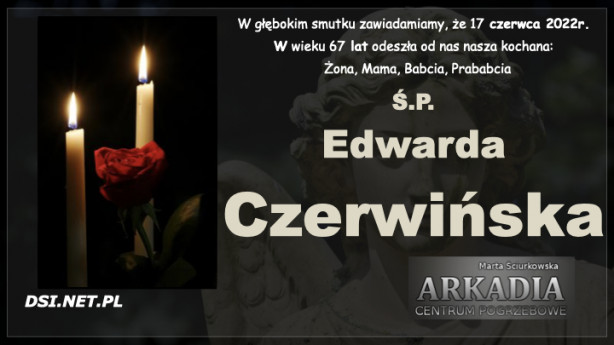 Ś.P. Edwarda Czerwińska