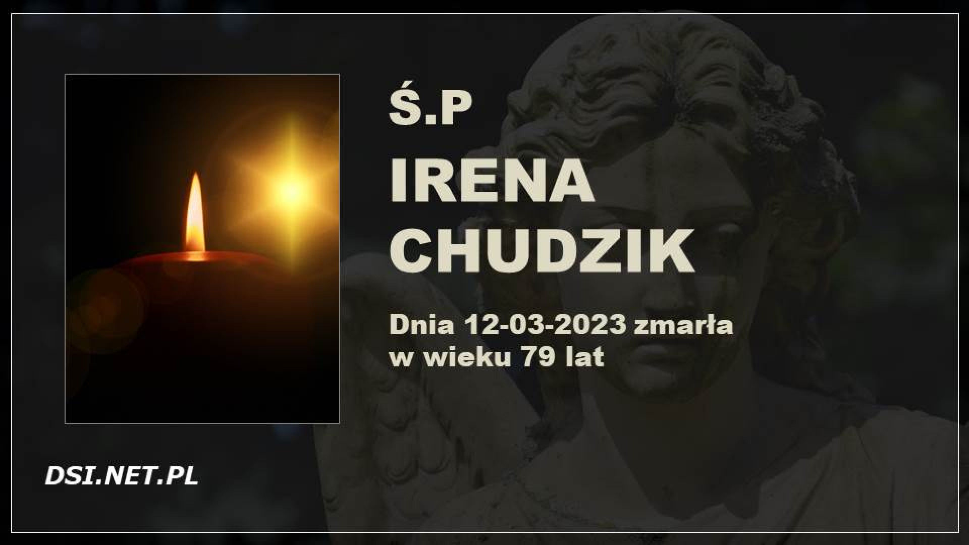 Śp. Irena Chudzik