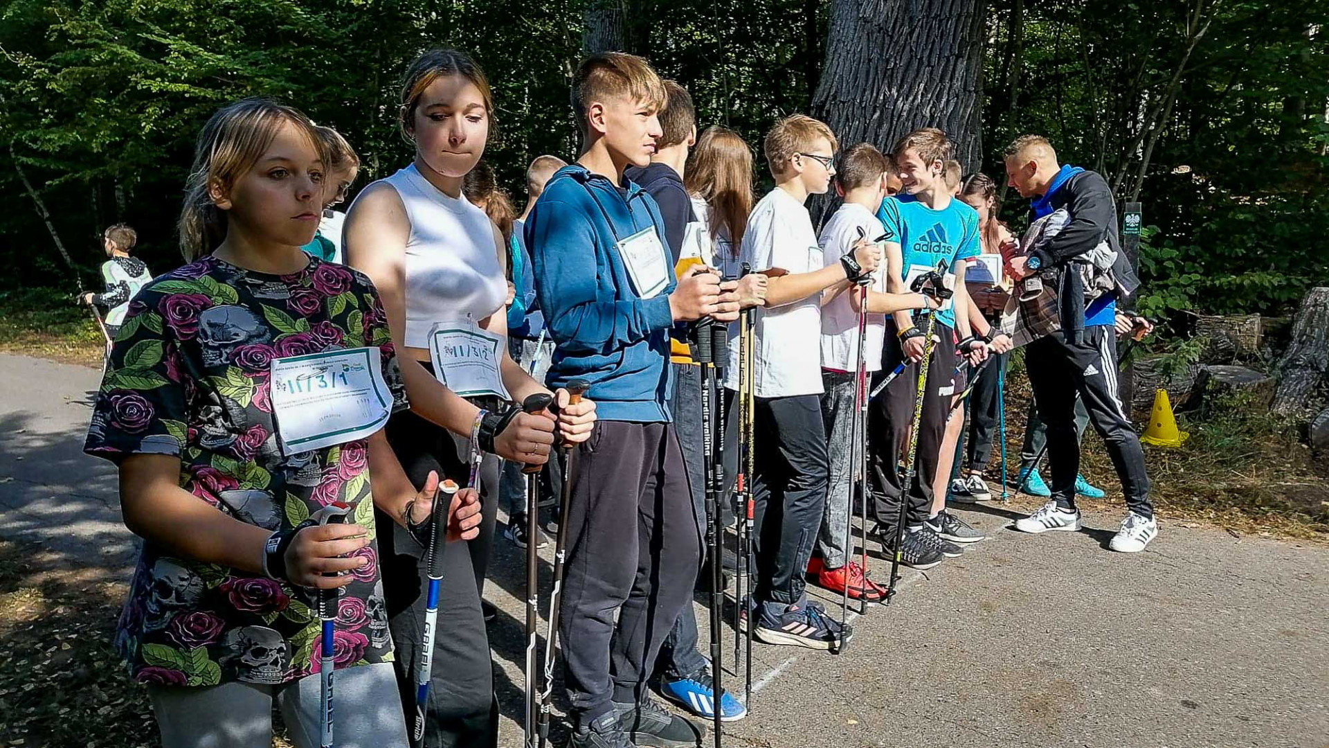 II Powiatowe Mistrzostwa Szkół Podstawowych w Nordic Walking - zdjęcia
