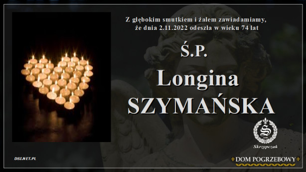 Ś.P. Longina Szymańska