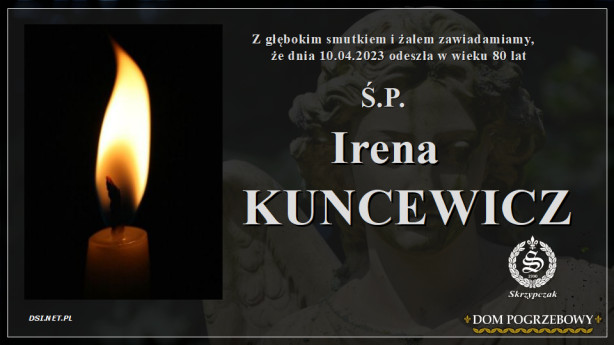 Ś.P. Irena Kuncewicz