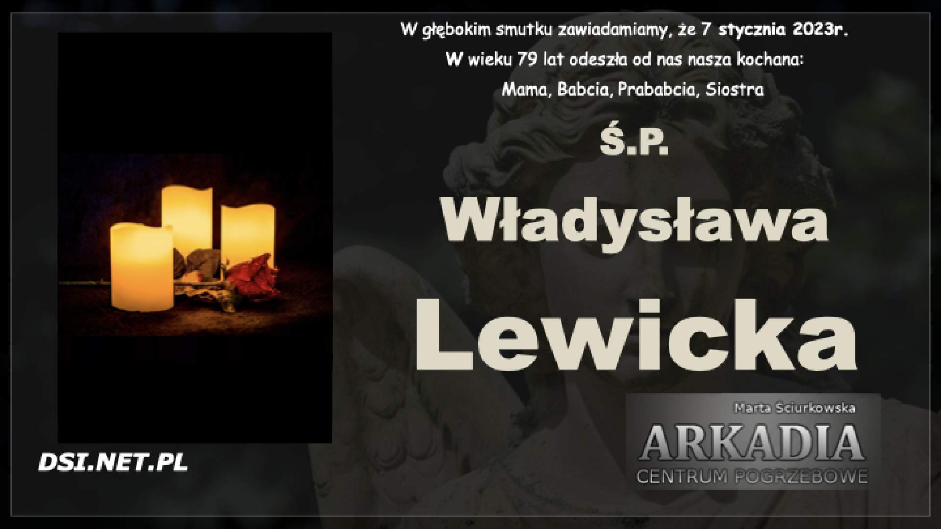 Ś.P. Władysława Lewicka