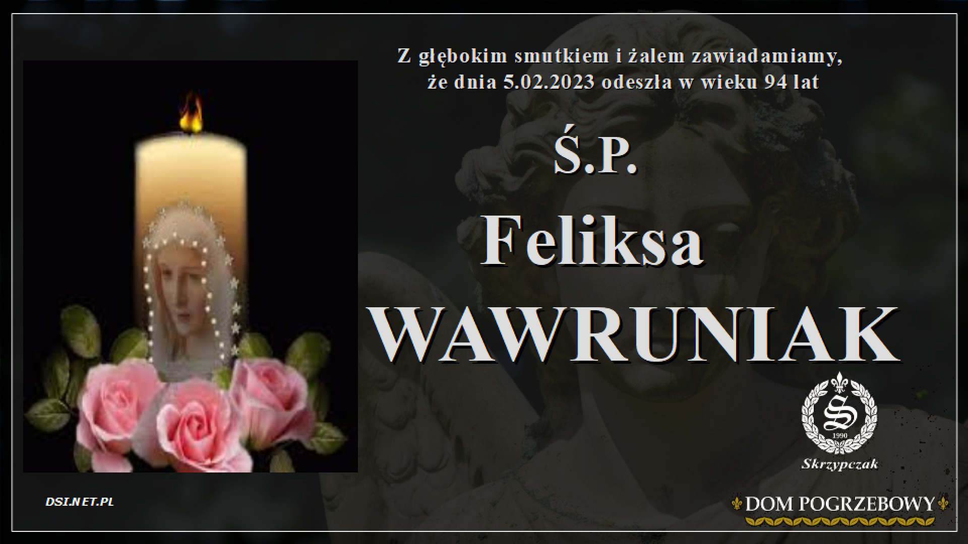 Ś.P. Feliksa Wawruniak