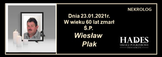 Ś.P. Wiesław Plak