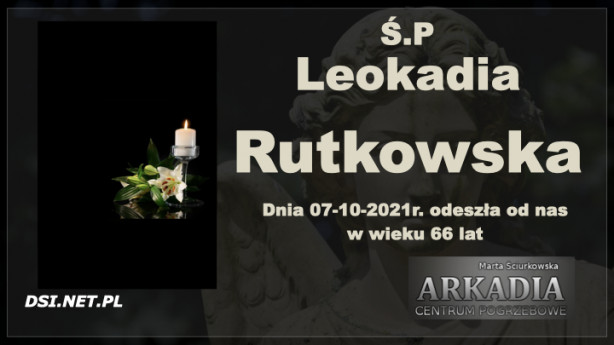 Ś.P. Leokadia Rutkowska