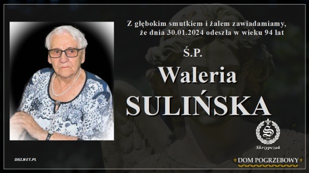 Ś.P. Waleria Sulińska
