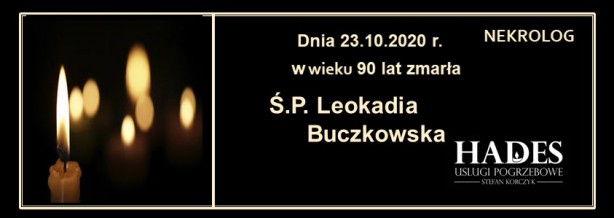 Ś.P. Leokadia Buczkowska
