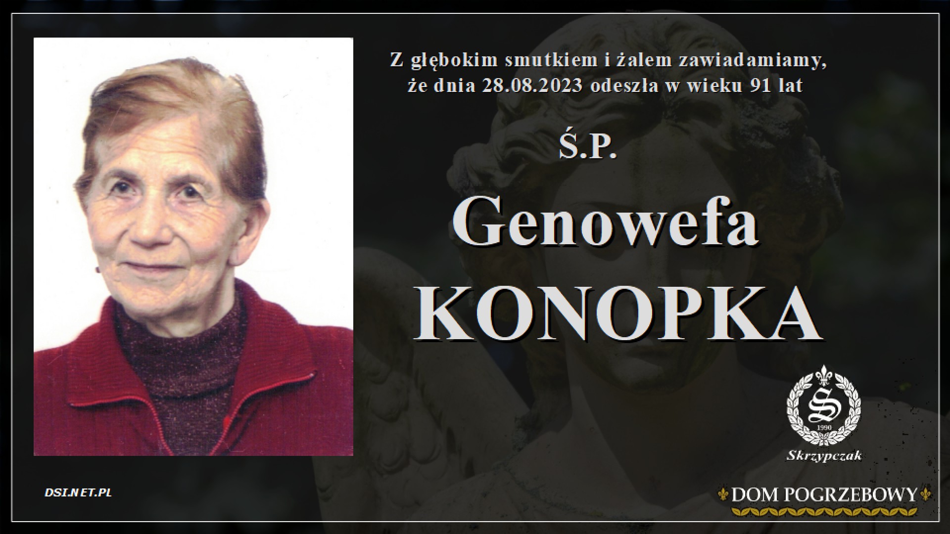 Ś.P. Genowefa Konopka