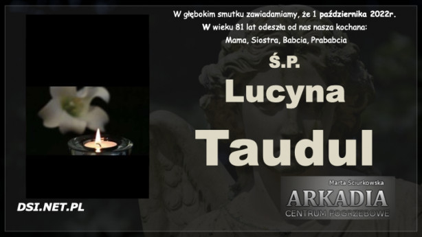 Ś.P. Lucyna Taudul