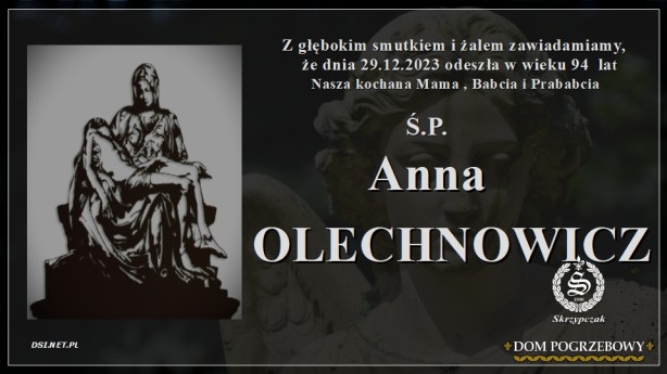 Ś.P. Anna Olechnowicz